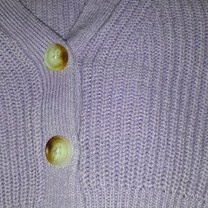 Purple Cardigan Sweater Cat & Jack Target  4/5